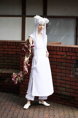 Amazon.co.jp: 【bbcos_mcds】コスチューム 幽遊白書（ゆうゆうはくしょ） 蔵馬妖狐 風 衣装＋狐耳＋しっぽ＋ウィッグ コスプレ衣装  オーダーメイド製作可能 変装 ハロウィーン ハロウィン 学園祭 舞台服 cosplay : ホビー